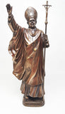 Catholic Pope Saint John Paul 2 Statue Icon Scene