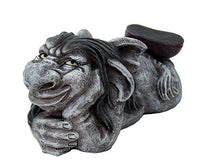 5.06 Inch Funny Gargoyle with Boots Laying Down Statue Figurine
