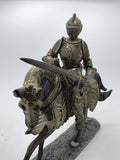 Pacific Giftware Medieval Times Knight in Shining Armor Cavalry Medieval Knight on Horse with Stand- 9"