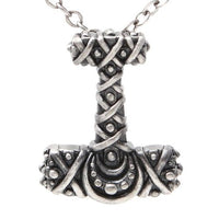 Lead-free pewter Necklace - Thor Hammer