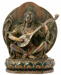 Sarasvati Collectible Figurine Statue Sculpture Figure Buddha Buddhism