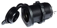 BANDC Waterproof Marine Motorcycle ATV Rv Lighter Socket Power Outlet Socket Receptacle 12v Plug