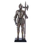 Pacific Giftware 13" Tall Medieval Knight Statue Figurine Suit of Armor with Stand