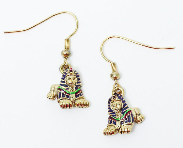 Pacific Giftware Egyptian Sphinx Earrings Mystical Collection Jewelry