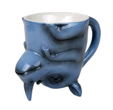 Pacific Giftware Topsy Turvy Rhino Horn 11oz Coffee Mug Adorable Mug Upside Down Tea Home Office Decor …