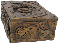 PTC 5 Inch Steampunk Mechanical Inspired Jewelry/Trinket Box Figurine