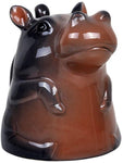Pacific Giftware Topsy Turvy River King Hippo 11oz Coffee Mug Adorable Mug Upside Down Tea Cup