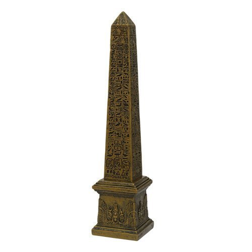 PTC 10 Inch Obelisk Structure Mythological Egyptian Statue Figurine