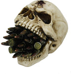 Pacific Giftware Bullet Skull Figurine Statues