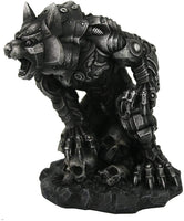 Pacific Giftware Futuristic Mechanical Steampunk Werewolf Monster Collectible Figurine 4.75 Inch Tall