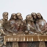 Last Supper with Jesus and His Apostles Statue Figurine La Ultima Cena de Jesus Cristo