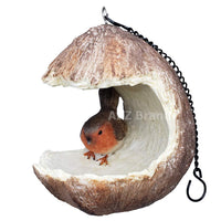 ABZ Brand Garden Farm Colorful Fruits Hanging Wild Bird Feeder (Coconut)