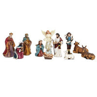 9894 Nativity Scene Characters Statue Figurines (Set Of 11), 5"