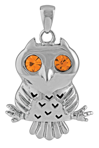 YTC Summit Eule Owl Pendant Nocturnal Bird Collectible Necklace Accessory Jewelry