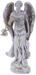 Pacific Giftware 4.75" Tall White Saint Raphael Healer and Guide for The Special Pilgrim Archangel Collectible Figurine