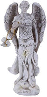 Pacific Giftware 4.75" Tall White Saint Raphael Healer and Guide for The Special Pilgrim Archangel Collectible Figurine