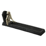 PTC Skeleton R.I.P. Out of Grave Incense Burner Statue Figurine
