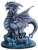 Blue Rock Dragon and Baby by Anne Stokes Age of Dragons Collection