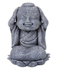 SUMMIT COLLECTION Happy Seated Jizo with Beads on Top of Head