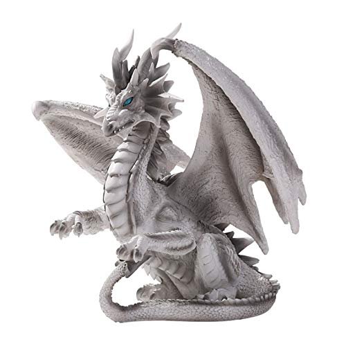 Pacific Giftware Grey Checkmate Dragon Statue by Ruth Thomson Dragons Lair