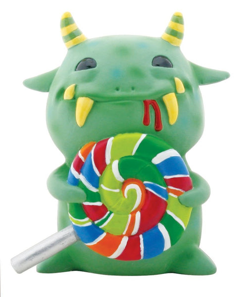 Green Mogu Mogu with Lollipop Figurine