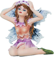 Pacific Giftware Fairy Garden Flower Fairy Decorative Mini Garden of Enchantment Figurine 3 Inch