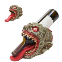 Zombie Head Wine Bottle Holder