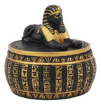 Pacific Giftware Egyptian Theme Guardian Sphinx Decorative Box Classical Egypt Monument Statue