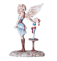 Pacific Giftware Christmas Collectible Angel Gets Her Wing Decorative Statue by Artist Amy Brown 7 Inch H