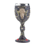 Bull Skull Mug Longhorn Southwestern 11oz Resin Coffee Mug with Stainless...