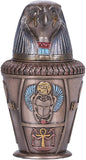 Mythological Egyptian Qubsenuef Canopic Jar Statue Figurine