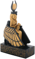 YTC Gold Colored Isis with Child Statue