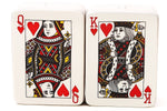 Poker Cards Salt and Pepper Shaker Set