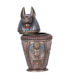 Ancient Egyptian Canopic Jar Duamutef Anubis God Of Protection Keepsake Stomach