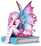 Pacific Giftware Book Sitting Fairy Statue by Amy Brown Home Decor
