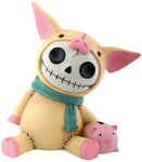 Furrybones Piglet Bacon Resin Piggy Bank