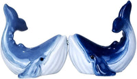 Pacific Giftware Humpback Whales Ceramic Magnetic Salt and Pepper Shaker Set