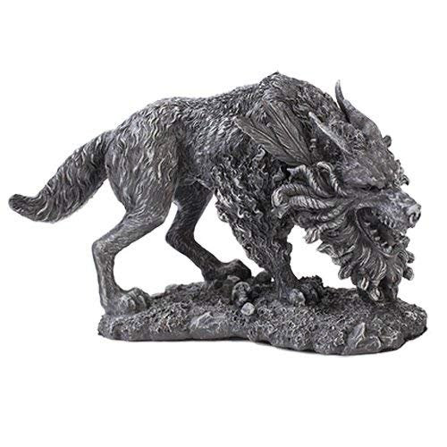 Werewolf Faux Stone Home Decor Statue Made of Polyresin