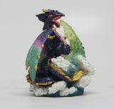 Color Dragon Set Figurines