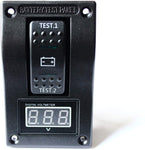 BANDC Voltmeter Battery Test Panel Rocker Switch Dpdt/on-off-on for Marine/boat/rv 5-30v Dc