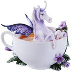 Pacific Giftware Amy Brown Enchanted Unicorn Tea Cup Fantasy Art Figurine Collectible 5.75 inch