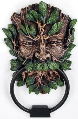 Celtic Greenman Green Man Door Knocker