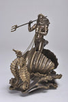 Poseidon on Chariot Statue