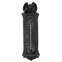Underworld Gargoyle Crouching Roof Wall Thermometer Statue