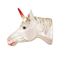 Pacific Giftware White Unicorn Wall Plaque LED Horn Collectible Home Decor Resin