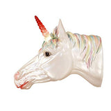 Pacific Giftware White Unicorn Wall Plaque LED Horn Collectible Home Decor Resin