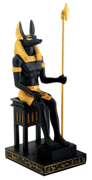 YTC Sitting Anubis Statue - Collectible Figurine Statue Sculpture Figure