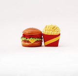 NEW! 4" Burger and Fries Magnetic Salt and Pepper Shakers