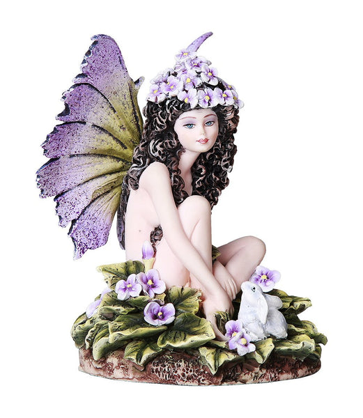 Pacific Giftware Viola Purple Violet Fairy Thinking of You Fantasy Collectible 4.75 Inches