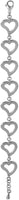 YTC Summit Open Heart Bracelet - Collectible Jewelry Accessory Bangle Brace Jewel